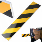 Garāžas sienas aizsargs automašīnas durvīm – 50 × 10 × 1,5 cm