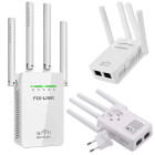 Jaudīgs wifi signāla pastiprinātājs ar wps, 300 Mb/s