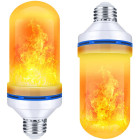 Dekoratīva LED spuldze ar dzīvas liesmas efektu, E27, 9W, 15cm x 6cm