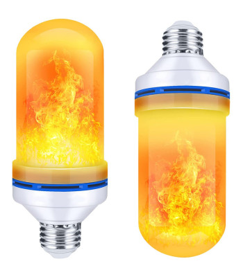 Dekoratīva LED spuldze ar dzīvas liesmas efektu, E27, 9W, 15cm x 6cm