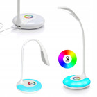 LED RGB galda lampa ar 256 krāsām