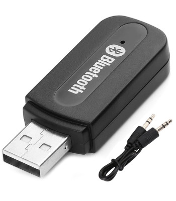 Bluetooth audio uztvērējs AUX adapteris ar USB barošanu, 5,1 × 2 × 1 cm
