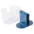 Virtuves galda piederumu organizators ar notecinātāju, 16cm x 10cm x 13cm