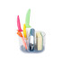Virtuves galda piederumu organizators ar notecinātāju, 16cm x 10cm x 13cm
