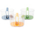 Virtuves galda piederumu organizators ar notecinātāju, 16cm x 10cm x 13cm
