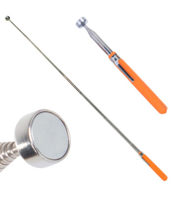 Teleskopisks magnētiskais satvērējs ar spēcīgu magnētu, 15,5–83,5 cm