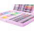 Mākslas piederumu komplekts koferī zīmēšanai un krāsošanai, 168 gab.