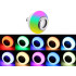 Krāsaina LED RGB spuldze ar Bluetooth skaļruni un tālvadības pulti, E27