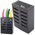 Sienas nažu organizators, melns, 20 × 15 × 7,5 cm