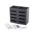 Pie sienas stiprināms virtuves galda piederumu organizators un žāvētājs, 15 × 7 × 13,5 cm
