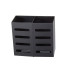 Pie sienas stiprināms virtuves galda piederumu organizators un žāvētājs, 15 × 7 × 13,5 cm