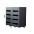 Pie sienas stiprināms virtuves galda piederumu organizators un žāvētājs, 15 × 7 × 13,5 cm