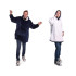 Silts, biezs džemperis-pleds ar kapuci, oversize, 2 vienā, XXL