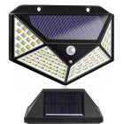 Saules lampa ar krēslas un kustības sensoru, 100 LED COB