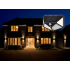 Saules lampa ar krēslas un kustības sensoru, 100 LED COB