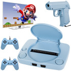 Pegasus retro videospēļu konsole ar pistoli un 2 vadības pultīm