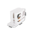 Virtuves garšvielu organizators skapītim, balts, 14 × 31 × 28 cm