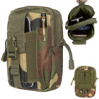 Taktiskā militārā jostas somiņa ar MOLLE sistēmu, 18 cm x 12 cm x 6 cm