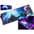 Spēļu peles paliktnis ar led rgb apgaismojumu, XXL, 90 x 40 cm