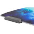 Spēļu peles paliktnis ar led rgb apgaismojumu, 06268, 80cm x 30cm x 0,3cm
