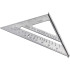 Alumīnija galdnieka leņķmērs ar lineālu, 180 mm