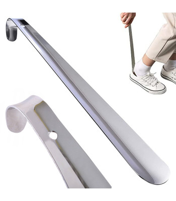 Nerūsējošā tērauda apavu lāpstiņa ar āķi, 52cm