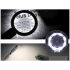 Saliekama juveliera lupa ar LED apgaismojumu un USB, 5x, 11x, 8 LED