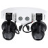 Pulksteņmeistara lupas brilles ar 2 led gaismām, 10x, 15x, 20x, 25x