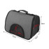 Transportēšanas soma suņiem un kaķiem, pelēka, liela, 41 × 26 × 24 cm