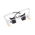 Precīza galvas lupa servisa darbiem ar 2 LED, 25x
