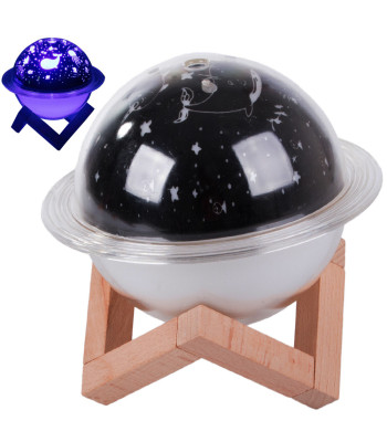 Gaisa mitrinātājs un aromāta difuzors ar RGB LED apgaismojumu, 250 ml