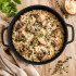 Alumīnija katls-cepeštrauks ar vāku, non-stick pārklājumu, melns, 2 l