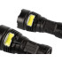 Jaudīgs taktiskais lukturis Bailong® ar led un cob apgaismojumu – CREE XHP90 T48
