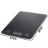 Elektroniskie virtuves svari ar LCD displeju, plakani, ar stikla virsmu — 5 kg/1 g