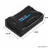 SCART uz HDMI AV Euro Full HD pārveidotājs 06292