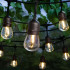 Dārza gaismas virtene ar 10 LED spuldzēm E27, 10 m
