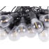 Dārza gaismas virtene ar 10 LED spuldzēm