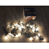 Dārza gaismas virtene ar 10 LED spuldzēm