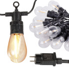 Dārza gaismas virtene ar 15 led spuldzēm, ~ 15m