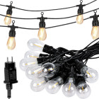 Dārza gaismas virtene ar 20 LED spuldzēm, 20m