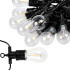 Dārza gaismas virtene ar 20 LED spuldzēm, 20m