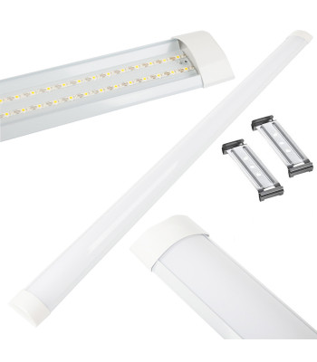 Virsapmetuma led gaismeklis ar neitrālu gaismu, 28W, 120cm