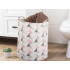 Saliekams veļas grozs rotaļlietām un mantām ar rokturiem, 45 l, 40 cm × Ø 35 cm, XL