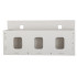 Piekarināms vannasistabas organizators un plaukts, 34 × 16,5 × 10 cm