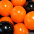 Helovīna balonu komplekts, melni un oranži, 20 gab.