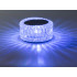 Kristāla efekta LED RGB galda naktslampiņa ar USB uzlādi un tālvadības pulti