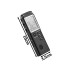 Digitālais diktofons ar mp3 atskaņotāju, jutīgu mikrofonu un austiņām, 8GB