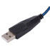 Vadu optiskā RGB pele datoram un spēlēm, 12,5 × 7 × 4 cm