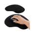 Ergonomisks gēla peles paliktnis ar plaukstas locītavas atbalstu, 19 × 23 cm