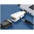 VGA–HDMI pārveidotājs ar audio kabeli, 3,5 mm